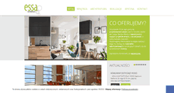 Desktop Screenshot of essa-architektura.pl
